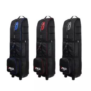 케이디코 PGM 골프백 대형 항공커버 고급형 접이식 전용수납백 (바퀴 보관 이동 편리)
