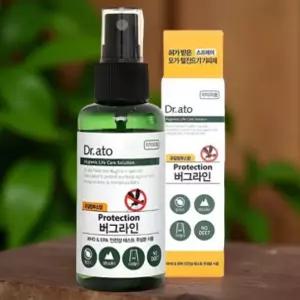 몸에 뿌리는 모기 스프레이 기피제 모기약 벌레 해충 퇴치 천연 퇴치제 60ml