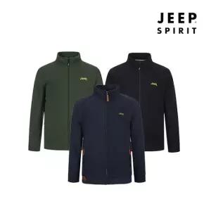 JEEP SPIRIT 남성 가볍고 따뜻한 폴라플리스 점퍼 6종