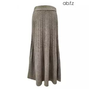 [롯데백화점]abfz 밴딩 주름 롱 니트 스커트 APA1HS33A