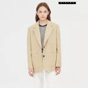 시슬리 오버핏 싱글 투버튼 자켓 SAJKE1411 515773