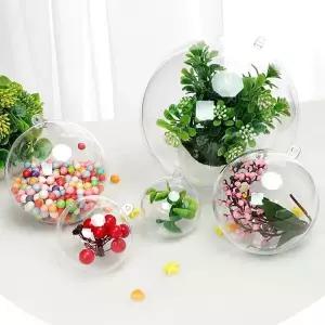 X-mas q3 크리스마스장식품 10개 아크릴볼 5cm