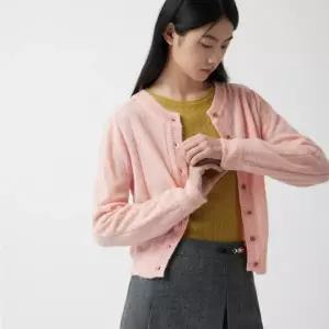 [롯데백화점]쥬크 컬러포인트 알파카가디건Z254KSL015