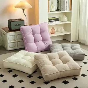 레토 방석 푹신한 쿠션 퀼팅 사무실 식탁 쿠션 두꺼운 키높이 의자방석