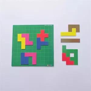 이선생자석교구 27cm펜토미노+펜토미노칠판