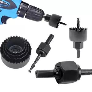 (6PCS) 다용도 목공 홀쏘우 쉽고 빠른 구멍 뚫기/홀스/홀타공/목재/석고/나무/공구/펀치/커터/석고용/피스