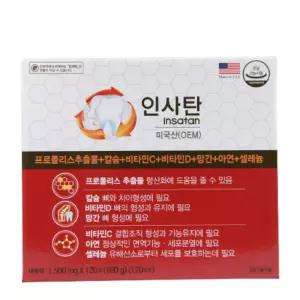 경남제약 인사탄 칼슘+비타민C+비타민D+망간+아연 1,500mg 120정