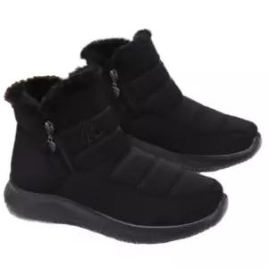 LILIS 겨울 방한 털 패딩 앵글 부츠 남녀공용 2color