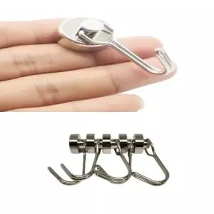 180도 회전 네오디움 자석 후크 소형 5p 고리 걸이/접착식/사무실/어린이집/문걸이/스텐/벽걸이/타공판