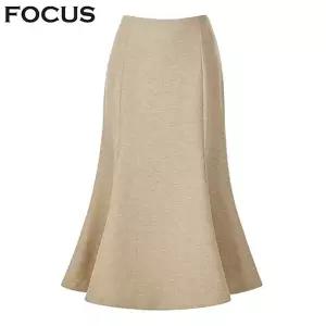 [포커스] 머메이드모직스커트_VFI5W1SK8340