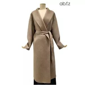 [롯데백화점]abfz 랩스타일 롱 울 코트 APA1HC01A