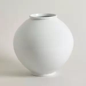 도담 달항아리 특4호 화병 36cm