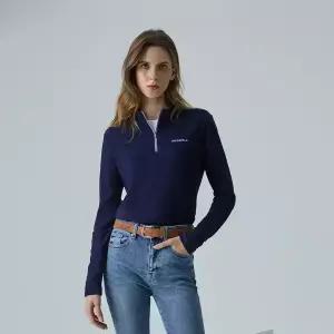 [머렐] 여성 반집업 기모 긴팔 티셔츠 (D4LS302WNAV-K)