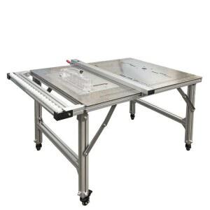 준톱다이 슬라이딩 테이블쇼 톱다이 실톱 먼지 톱대 스틸 조기대 1개 간이형 목공작업대