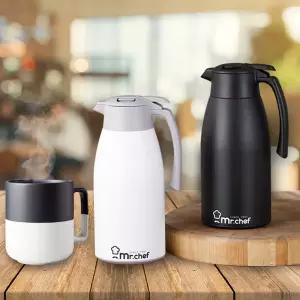 스텐레스 진공밀폐 보온 보냉 주전자 1.5L 2L/보온병 보온주전자 보냉병 진공물병 물통