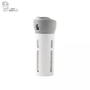 여행용 디스펜서 4in1 휴대용 헬스장 올인원 디스펜서 수영장 화장품 캠핑용 4구 샤워 용품 소분 보틀 목욕