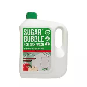 슈가버블 친환경 주방세제 애플 4L 리필