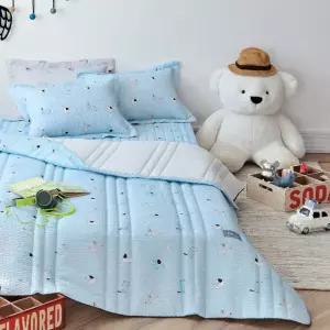 국내생산 60수 시어서커 아사 면 기숙사 어린이 여름이불세트 SS (패드+이불+베게커버)