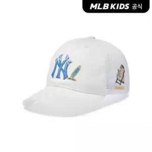 [MLB키즈](공식)26SS 라이크 썸머 에이스 메쉬캡 NY (Ivory) 7ACPB0263-50IVS