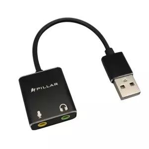 컴소닉 PILLAR CM-SC03U USB 외장 사운드카드