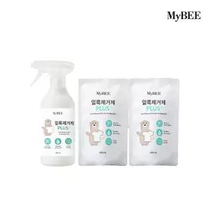 마이비 얼룩제거제 플러스(용기 485ml) 1개+(리필 400ml) 2개 세트