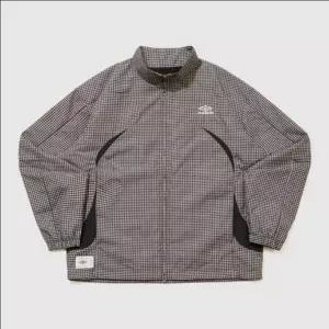 엄브로 HBL 브릿 캐주얼 스탠넥 바람막이 자켓 /  BROWN CHECK UR121CJK24