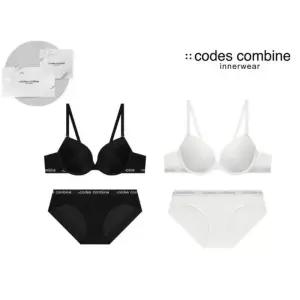 [백화점 정품] 코데즈컴바인 이너웨어 여성SET 2종 BRBP161BKCRM