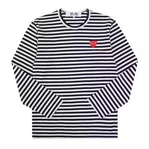 라프리마 꼼데가르송 AX-T164-051 1 공용 긴팔티