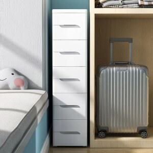 틈새 서랍장 슬림 틈새서랍장 3단 바퀴 플라스틱 폭좁은 20cm