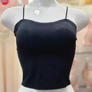 [비비안]골지 크롭티 끈 심리스 브라 캡나시 컬러택1 CS1946A