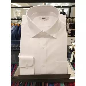 닥스 DAKS 2026 SS 일반핏 여름용 얇은원단의 긴소매,반소매 화이트셔츠 5종택1 437875