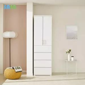 [SASA]데코라인(매장상품) 플랜 600 4단서랍형 짧은옷장