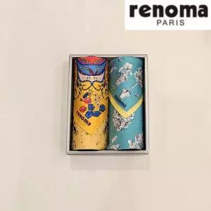 [대구백화점] [레노마]남녀2매 나염 손수건 세트(R43번)