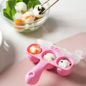 주먹밥틀 3구 김펀치 간식만들기 세트 L338