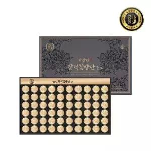 농협홍삼 한삼인 활력침향단골드 3.75gx60환 쇼핑백 고함량 침향 60환 1개