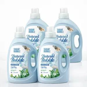 슈가버블 친환경 세탁세제 내추럴버블 3L x 4개
