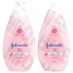 존슨즈 베이비 핑크 로션 750ml 2개