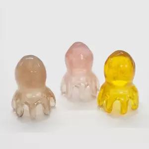 만능 두피 마사지 문어 괄사 경락 지압 마사지기 문어마사지기