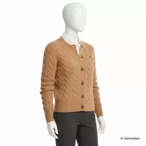 폴로 랄프 로렌 여성 케이블 니트 울 캐시미어 가디건 WMPOSWENDW20161260 133492