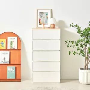 쌓아서 조합하는 래폴드 서랍장 600L 5단