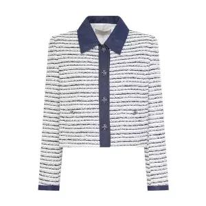 [롯데백화점]케네스레이디 배색 트위드 자켓 (EWJKPD02)