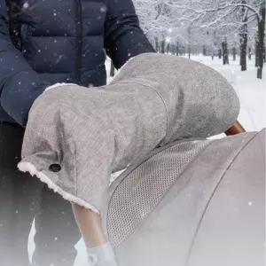 펀코 유모차 장갑 손잡이 방항 양털 탈부착 방수