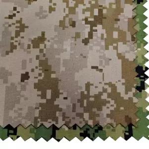 적외선 방지 나일론 밀리터리 천 사막 숲 카모 원단 PU 코팅 방수 및 내마모성 500D AOR1 AOR2