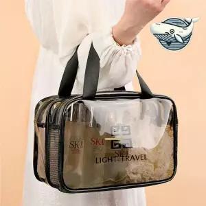 [라일리] Rly 여행용 뷰티 메쉬 포켓 파우치 대형 화장품