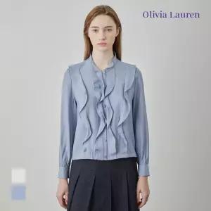 [올리비아로렌] 훌 포인트 부르종블라우스_VOCNL5S2136