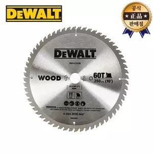 디월트 씬커프 원형톱날 DWA10260W 250mm 60날 2.2T 목공용 팁쏘