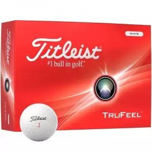 (타이틀리스트 정품) 트루필(TRUFEEL) 2피스 1더즌 (화이트)