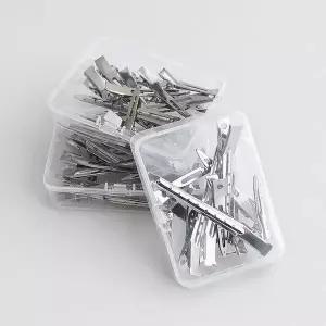 1+1 2세트 자국 없는 미용 집게핀 4+4+4 케이스세트