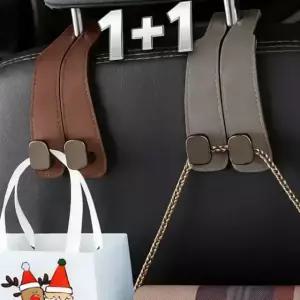 차량용 가방걸이 가죽 헤드레스트 후크 자동차 수납걸이 헹거