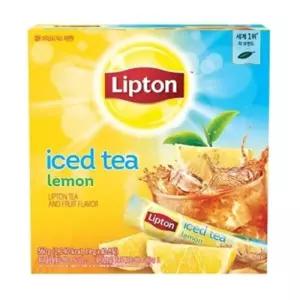 립톤 아이스티 스틱형 레몬맛 40스틱/베이스/간식/음료/후식/아이스/상큼한/과일맛/대용량